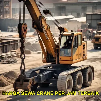Mengetahui harga sewa crane per jam untuk proyek konstruksi